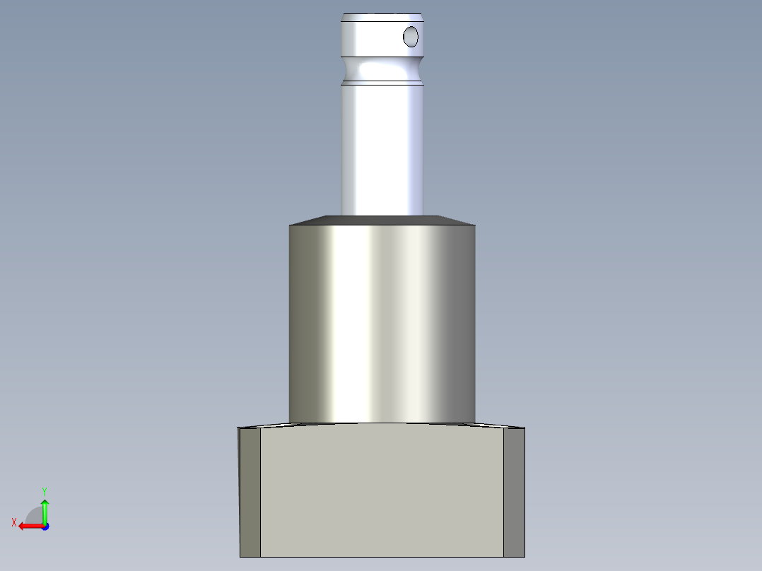 KOSMEKTLB0601-2JR多系列多零件图纸模型后视图