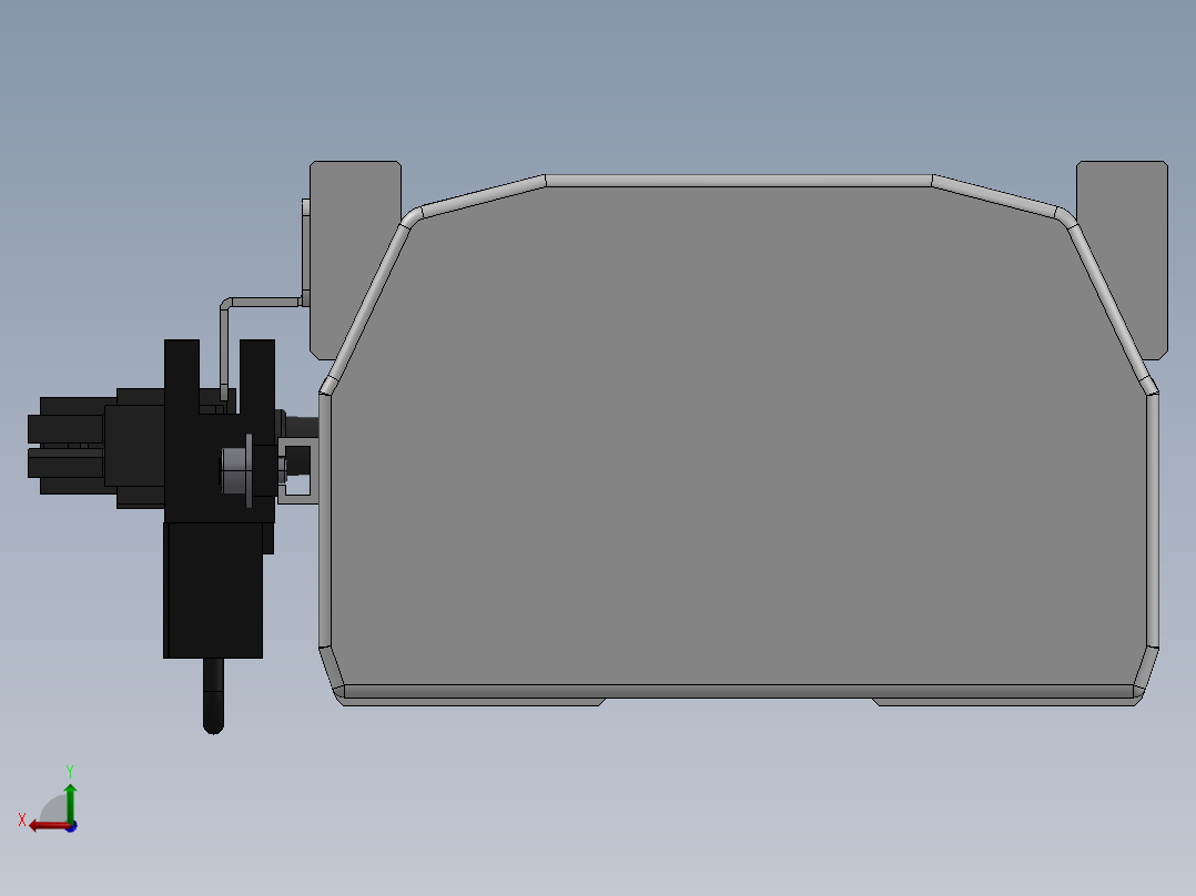 精密模组MY100-T10-800L-BC-P10B-C4-C后视图