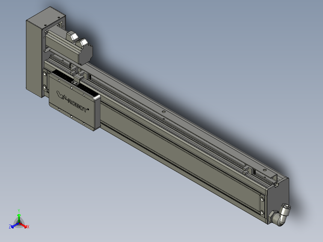 威洛博VC8-S400-BR-P10正等轴测图
