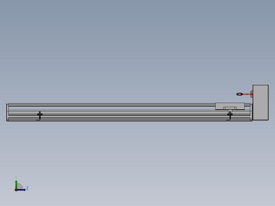 精密模组MT170L125-1000-LU-M75-C4左视图