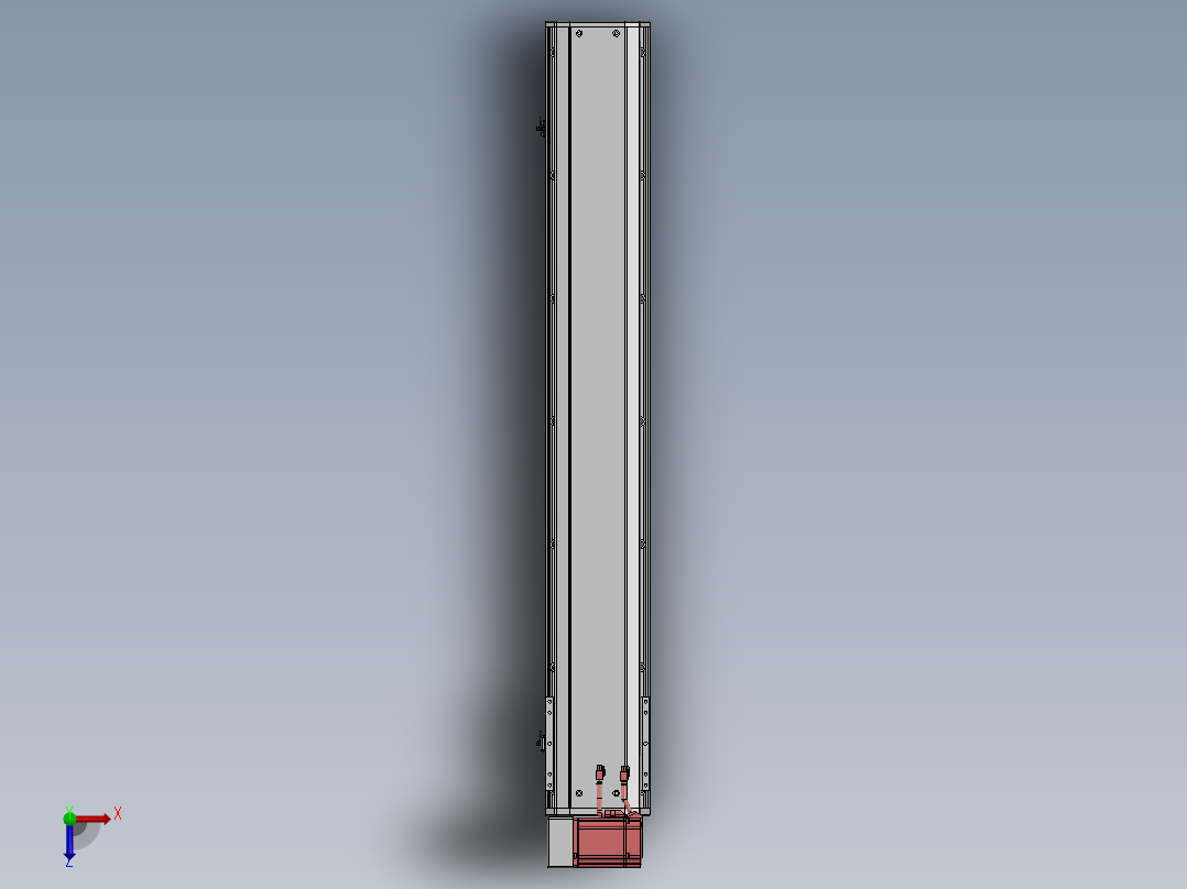 精密模组MT170L125-1000-LU-M75-C4俯视图