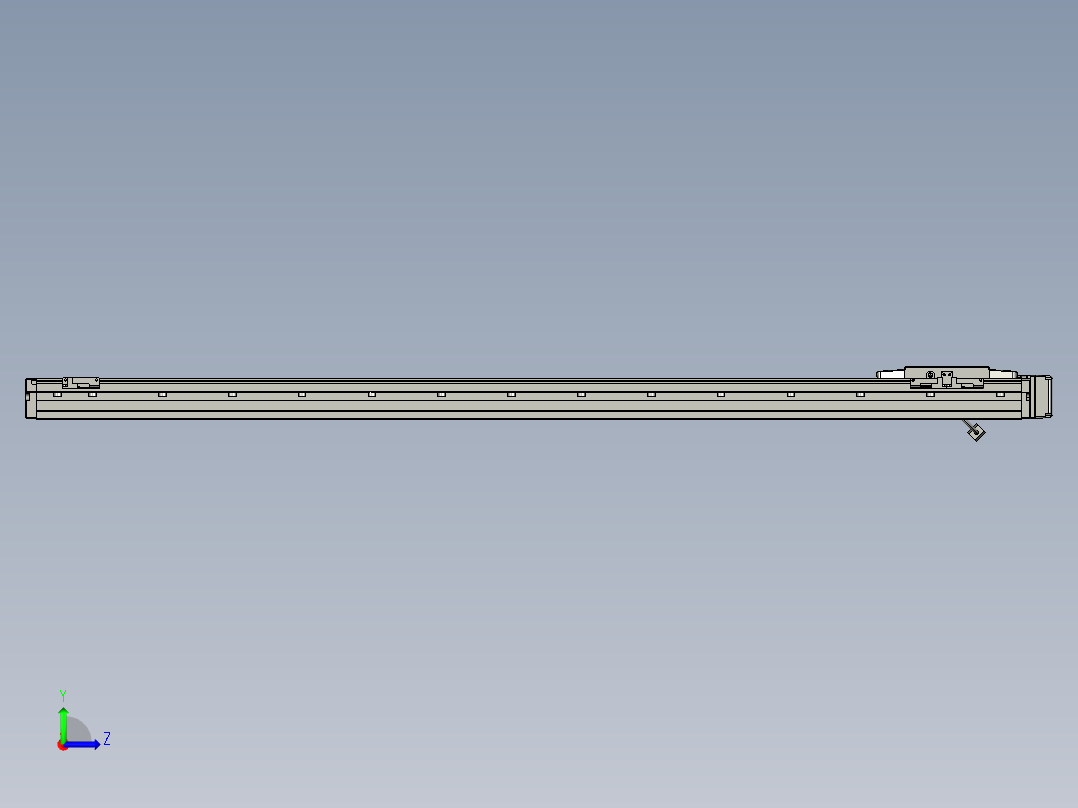 威洛博模组VGTH12-L10-C-S1200-BL-ZT40-C3左视图