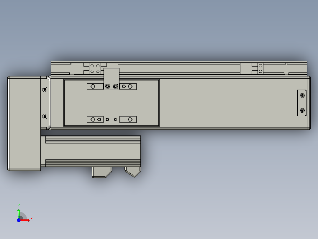 VF丝杆传动-一般环境VT6-S160-BL前视图