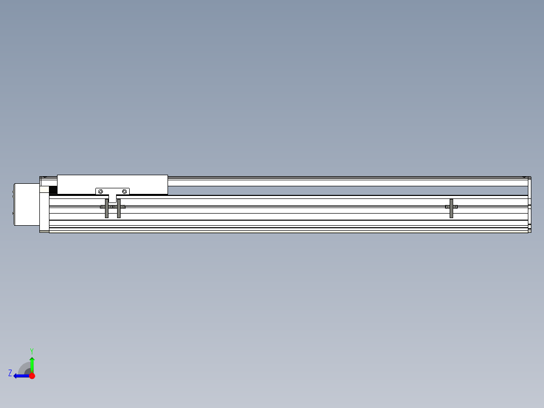 Toyo东佑达直线模组-ETH22-700-BR-750W右视图