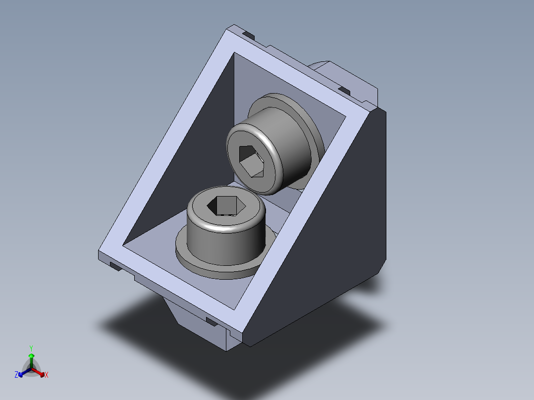 铝型材及其附件3.21.20.2020.STM主视图