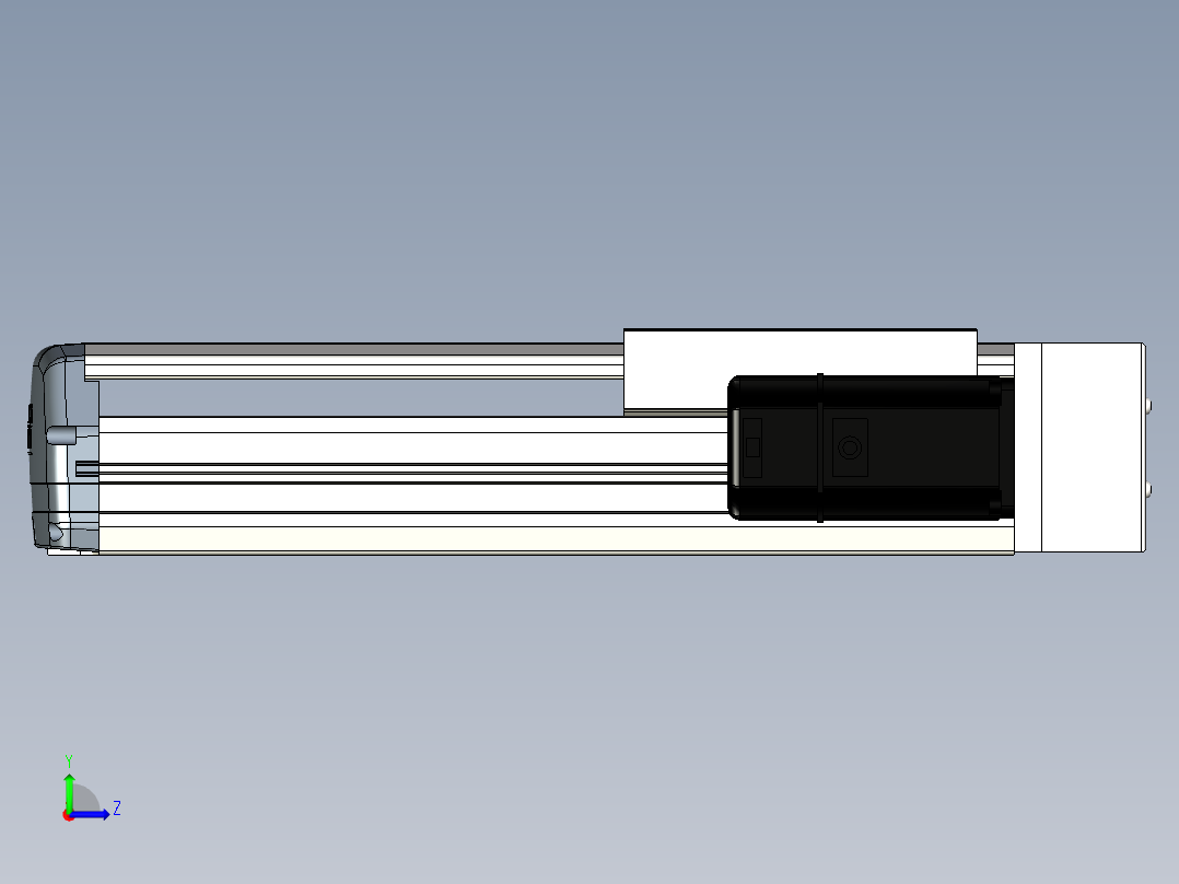 Toyo东佑达直线模组-ETH17-200-BR-M40左视图