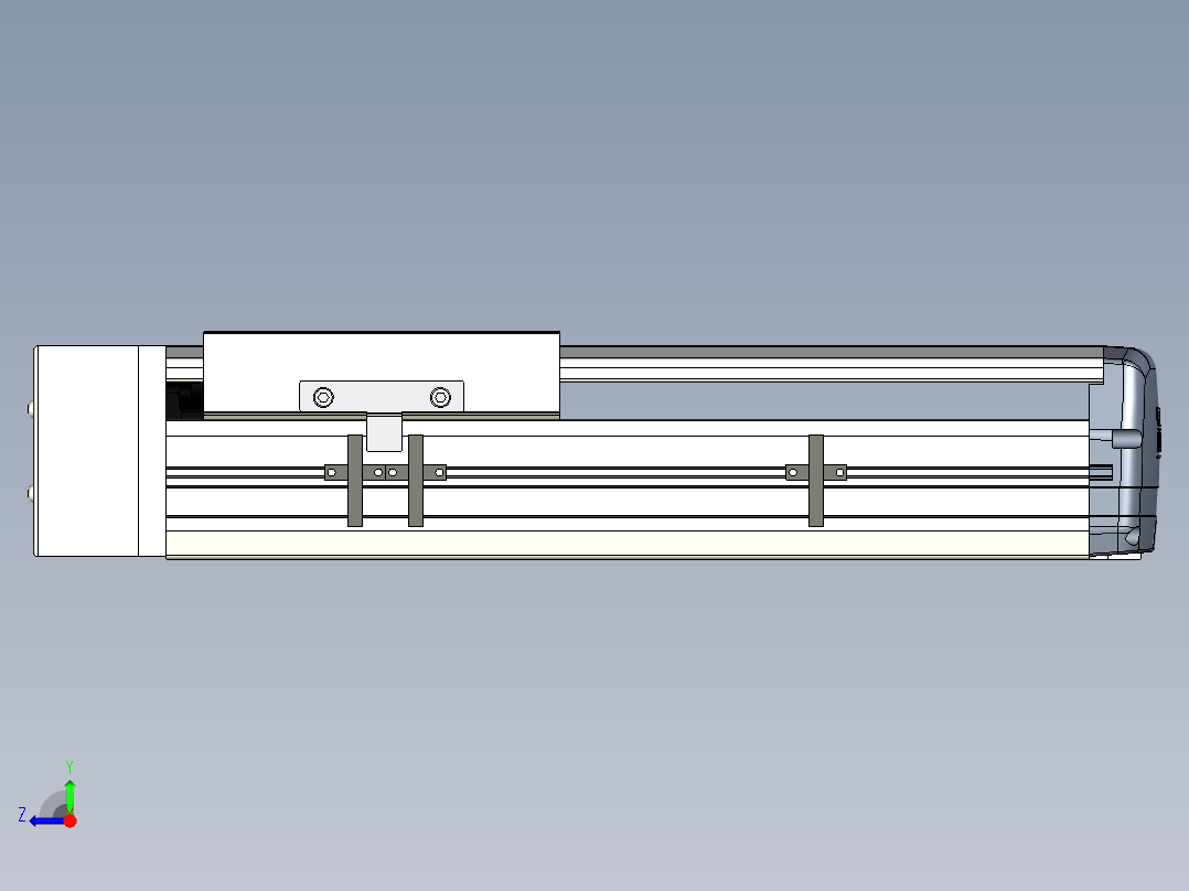 Toyo东佑达直线模组-ETH17-200-BR-M40右视图