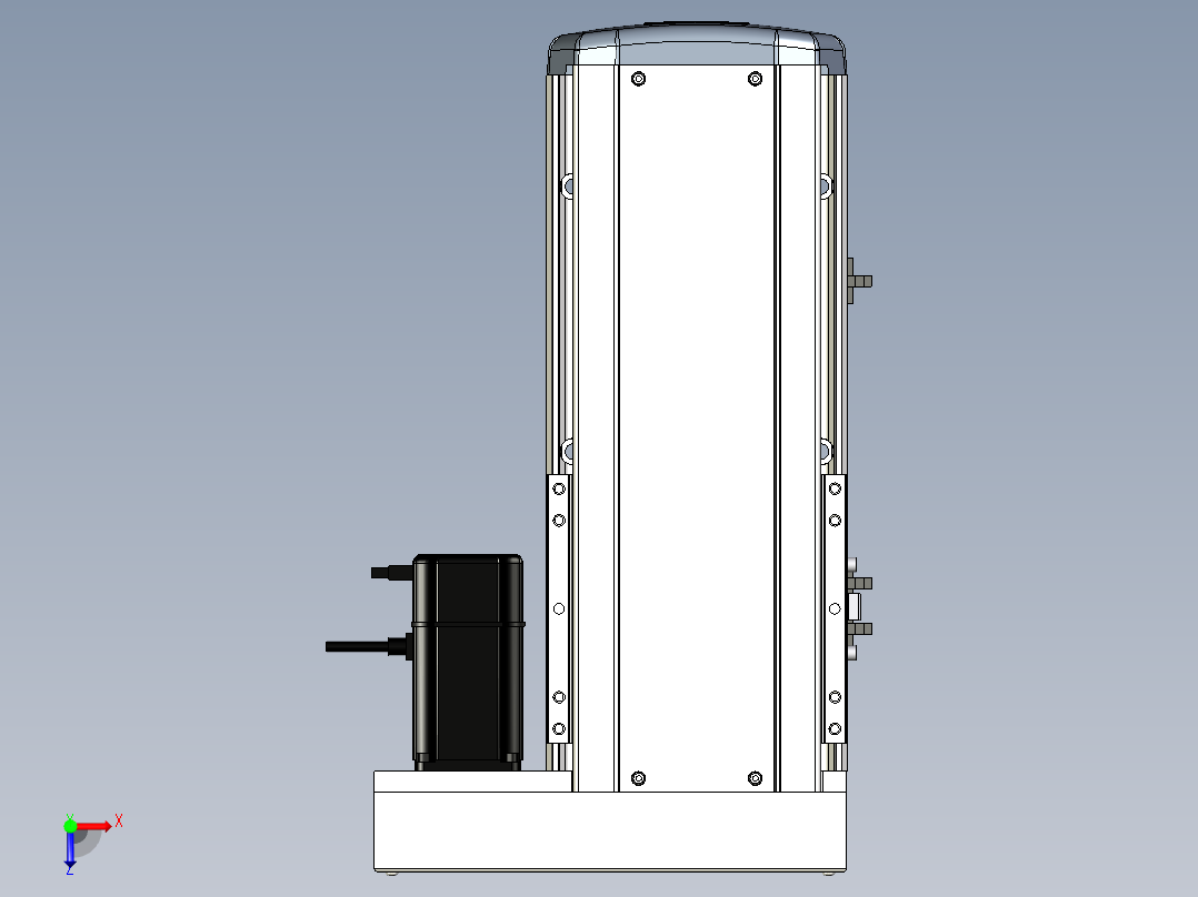 Toyo东佑达直线模组-ETH17-200-BR-M40俯视图