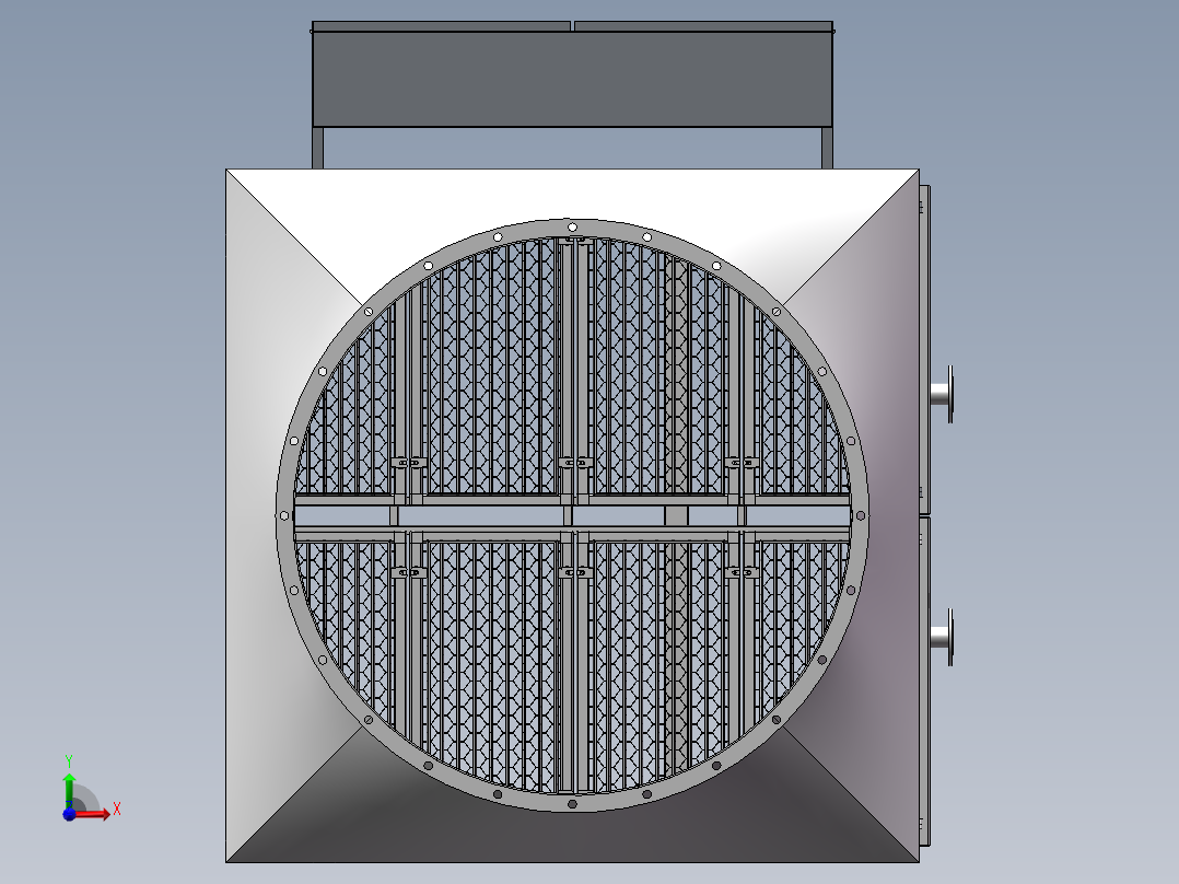 等离子发生器前视图