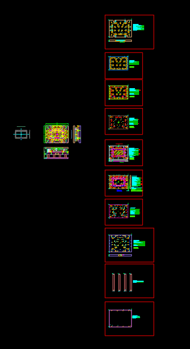 3C类电脑外壳切HING缺口模具设计图
