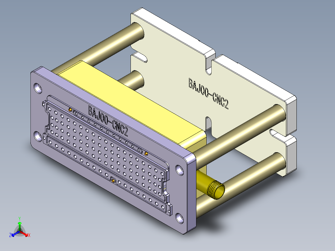 BAJ00-CNC2-0617正等轴测图