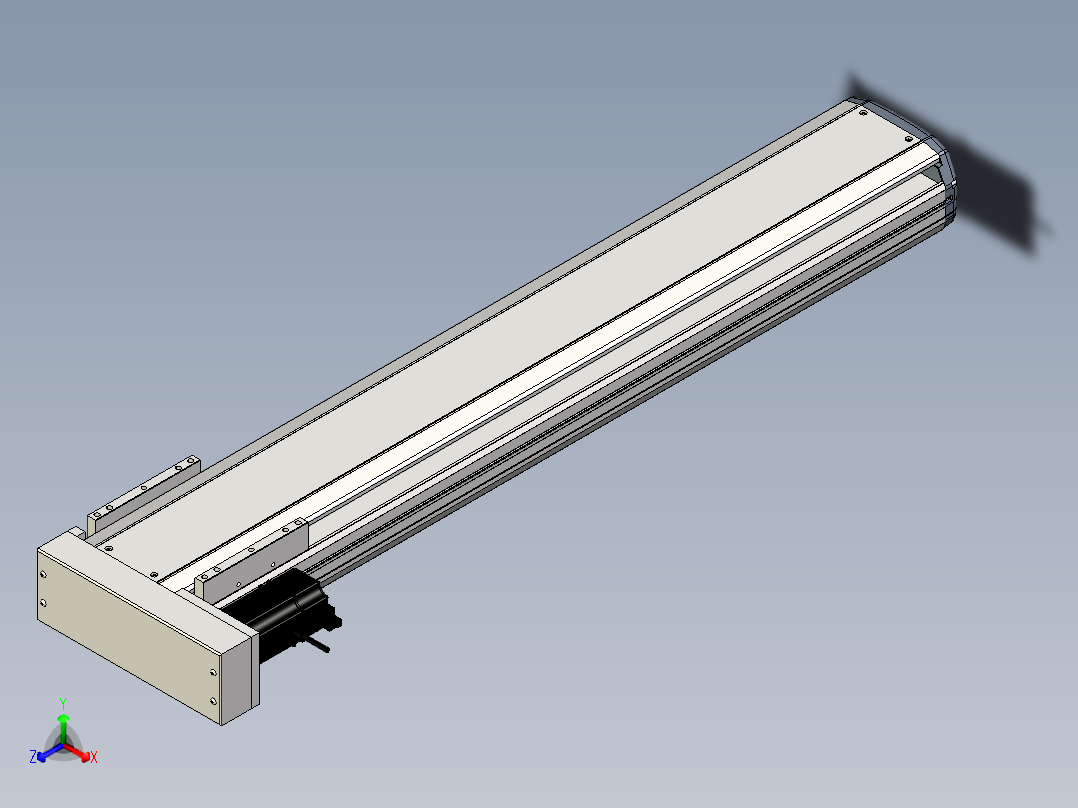 Toyo东佑达直线模组-ETH17-900-BL-M40正等轴测图