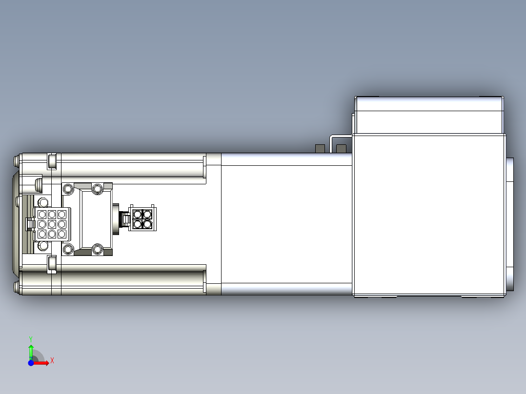 威洛博LB.GB同步带传动--欧规系列LB6A-L130-S1450-BR前视图