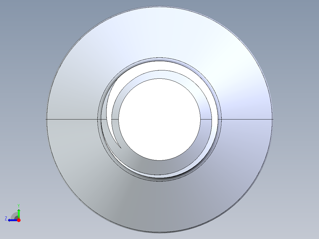 制沉头螺钉-M3_Countersunk_Screw_5.IGS右视图