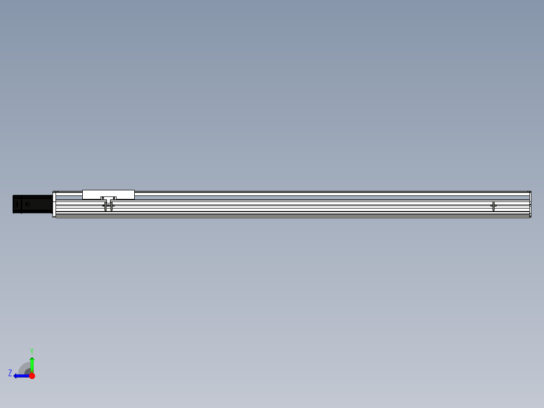 Toyo东佑达直线模组-ETH22-1700-BC-750W+煞車右视图