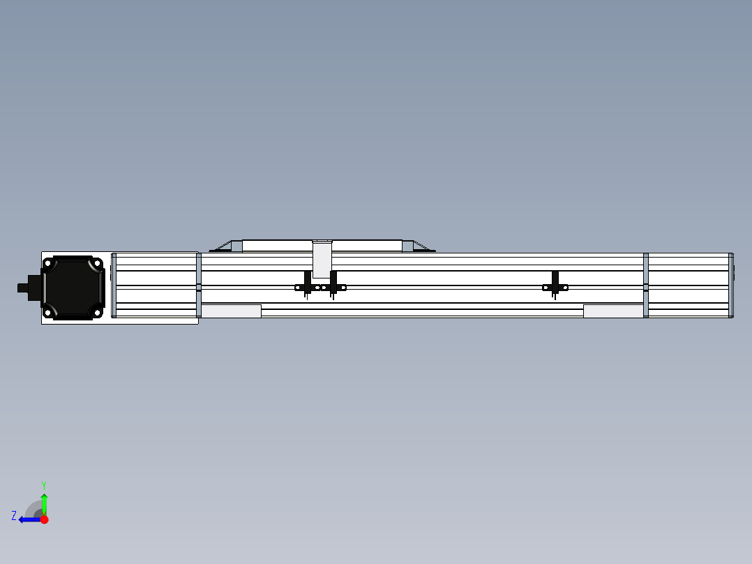 Toyo东佑达直线模组-M65-S-200-L-M40-C4右视图