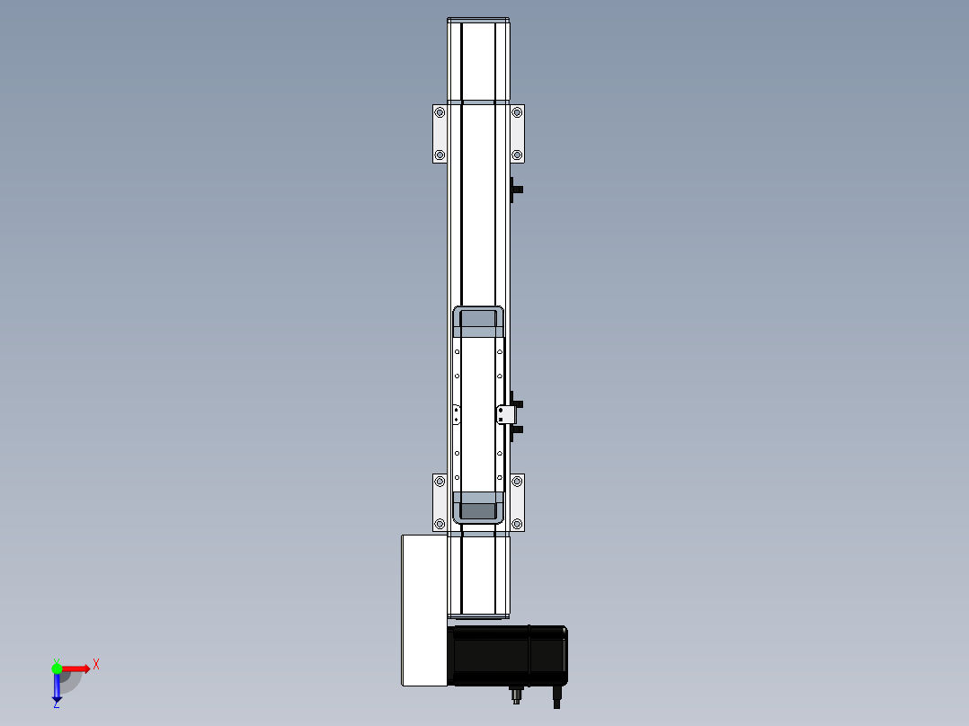 Toyo东佑达直线模组-M65-S-200-L-M40-C4俯视图