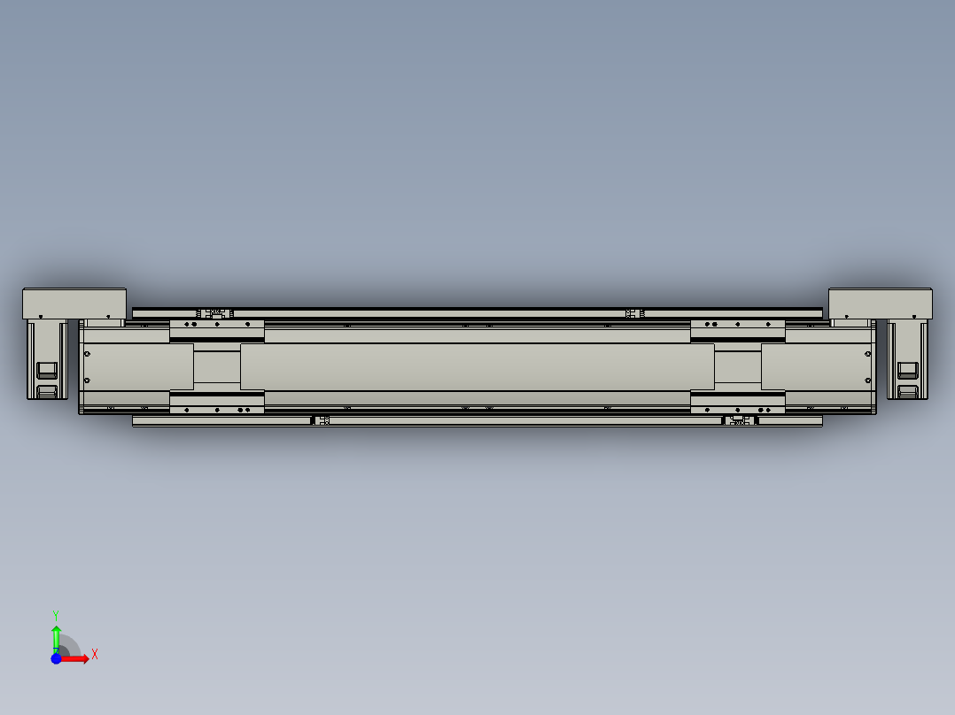 威洛博双电机滑台-VBF14S2-L50-S600-BLR-P40-C6前视图