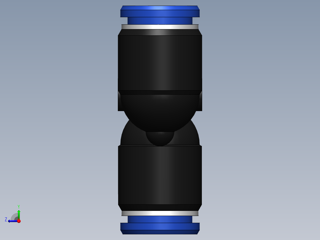 Ø10 UNIÃO Y (C00821000)右视图