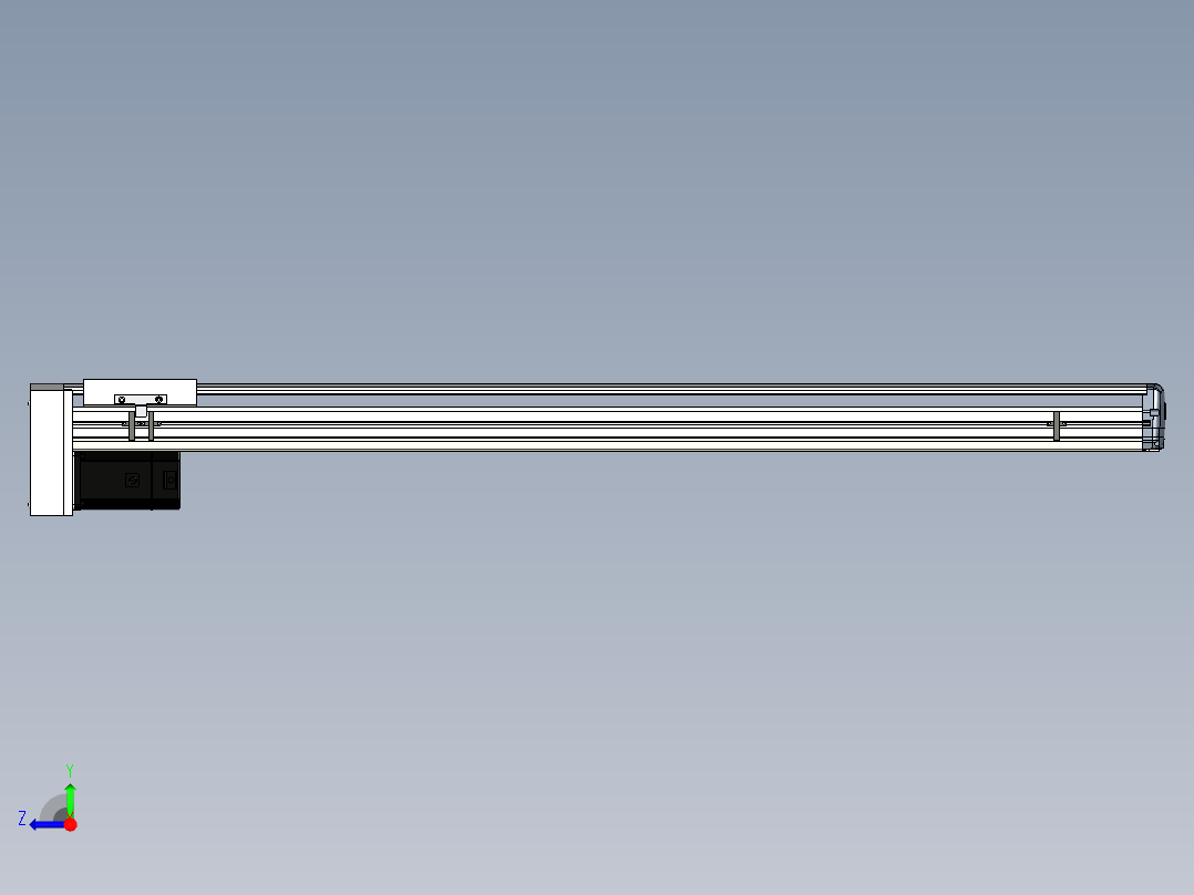 Toyo东佑达直线模组-ETH17-1250-BM-M75右视图
