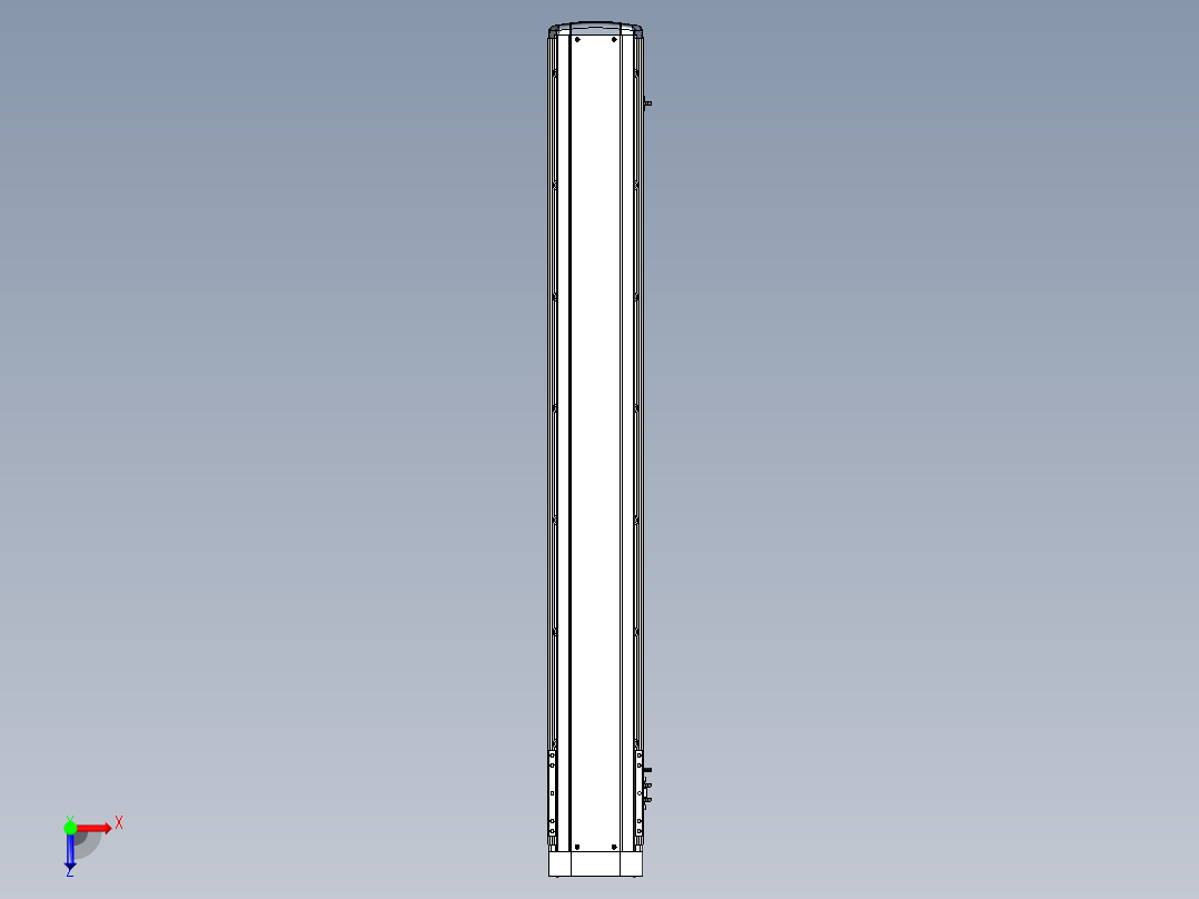 Toyo东佑达直线模组-ETH17-1250-BM-M75俯视图