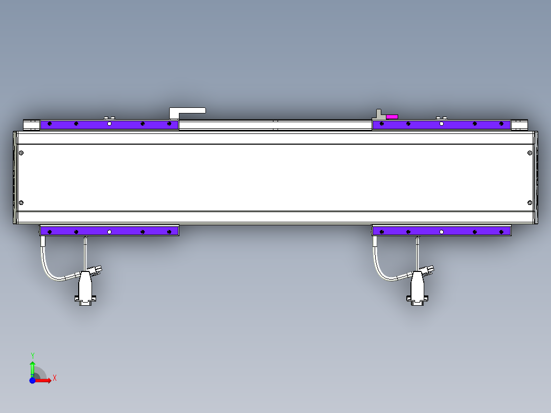 威洛博VL系列直线电机模组-2VL14S3-S250前视图