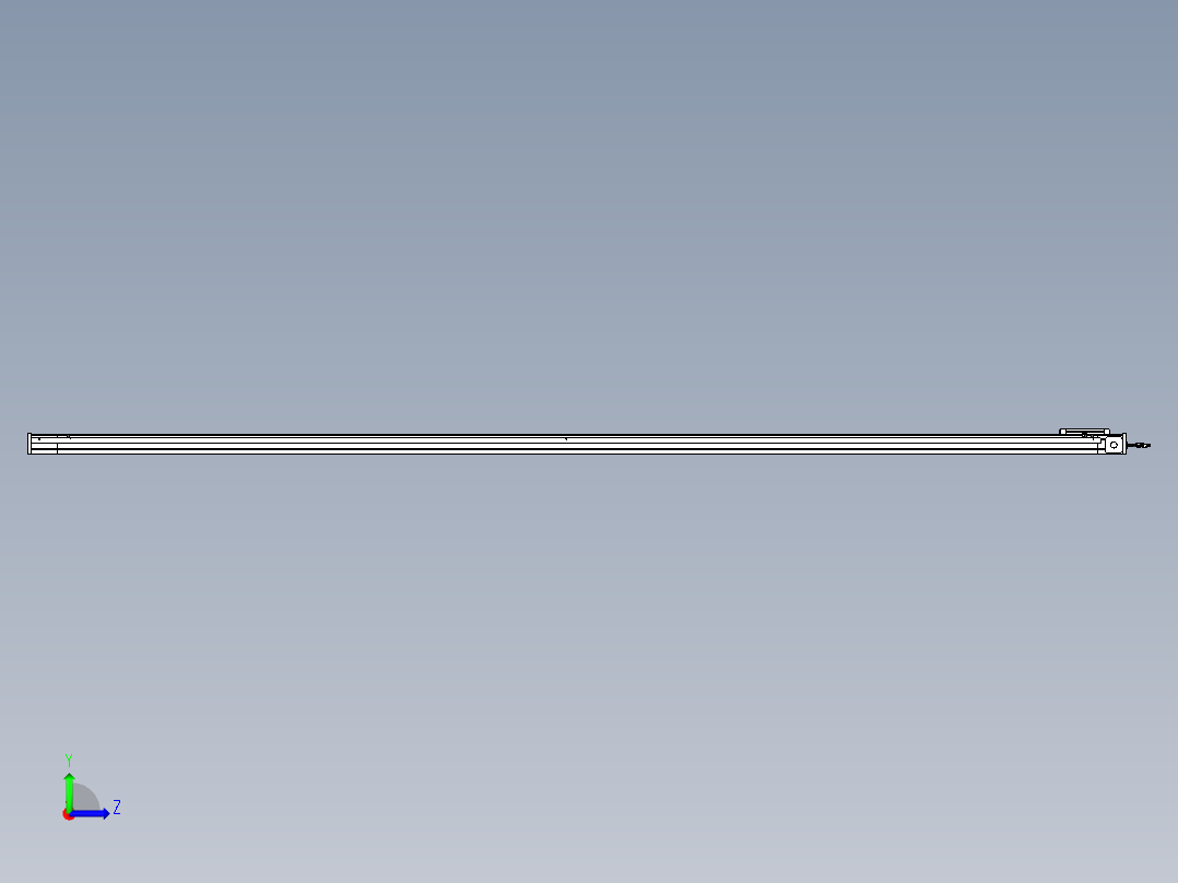 威洛博LB.GB同步带传动--欧规系列LB6A-L130-S3350-BL左视图