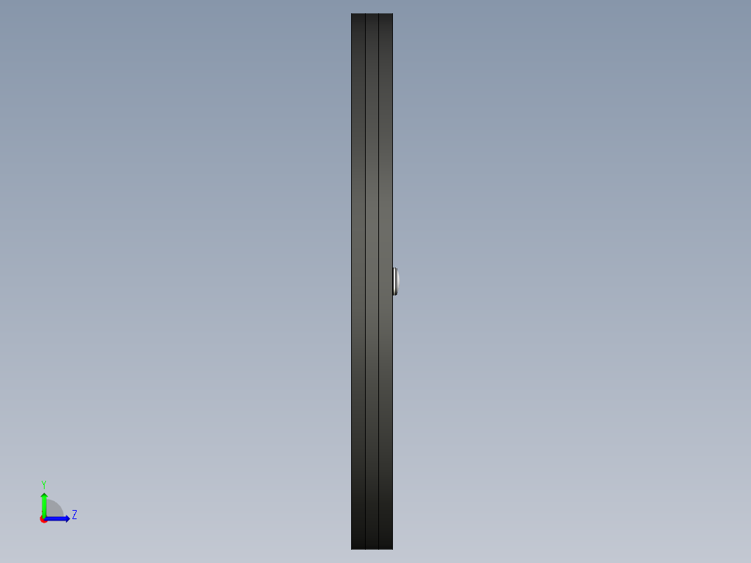 异形行星齿轮拼装结构3D图纸 多种格式左视图