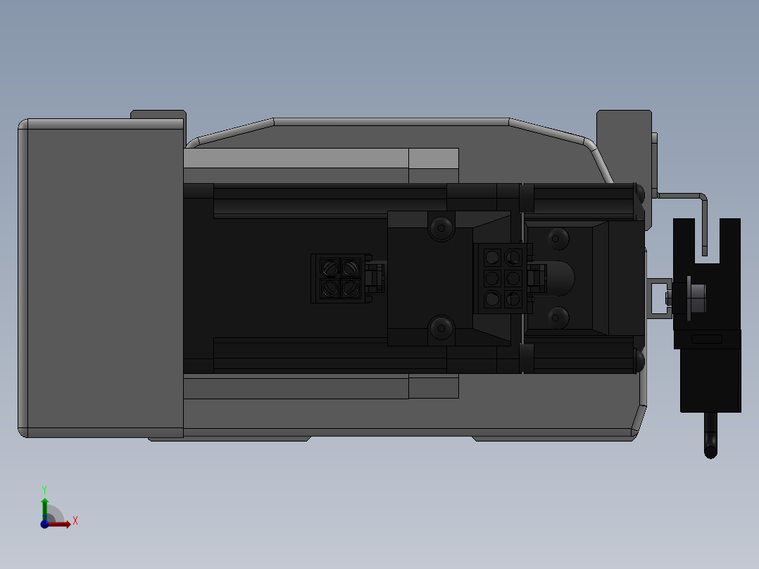 精密模组MT100-L78-400-L-M10-C4前视图