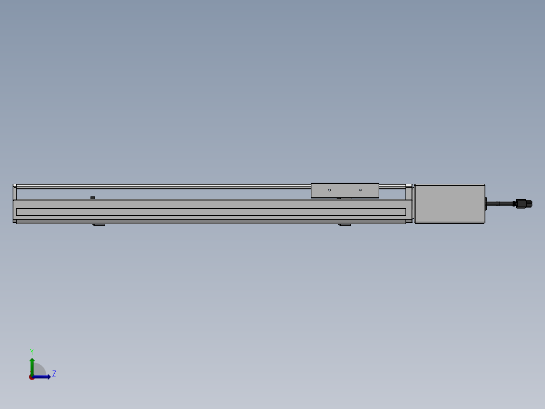 精密模组MT100-L78-400-L-M10-C4左视图
