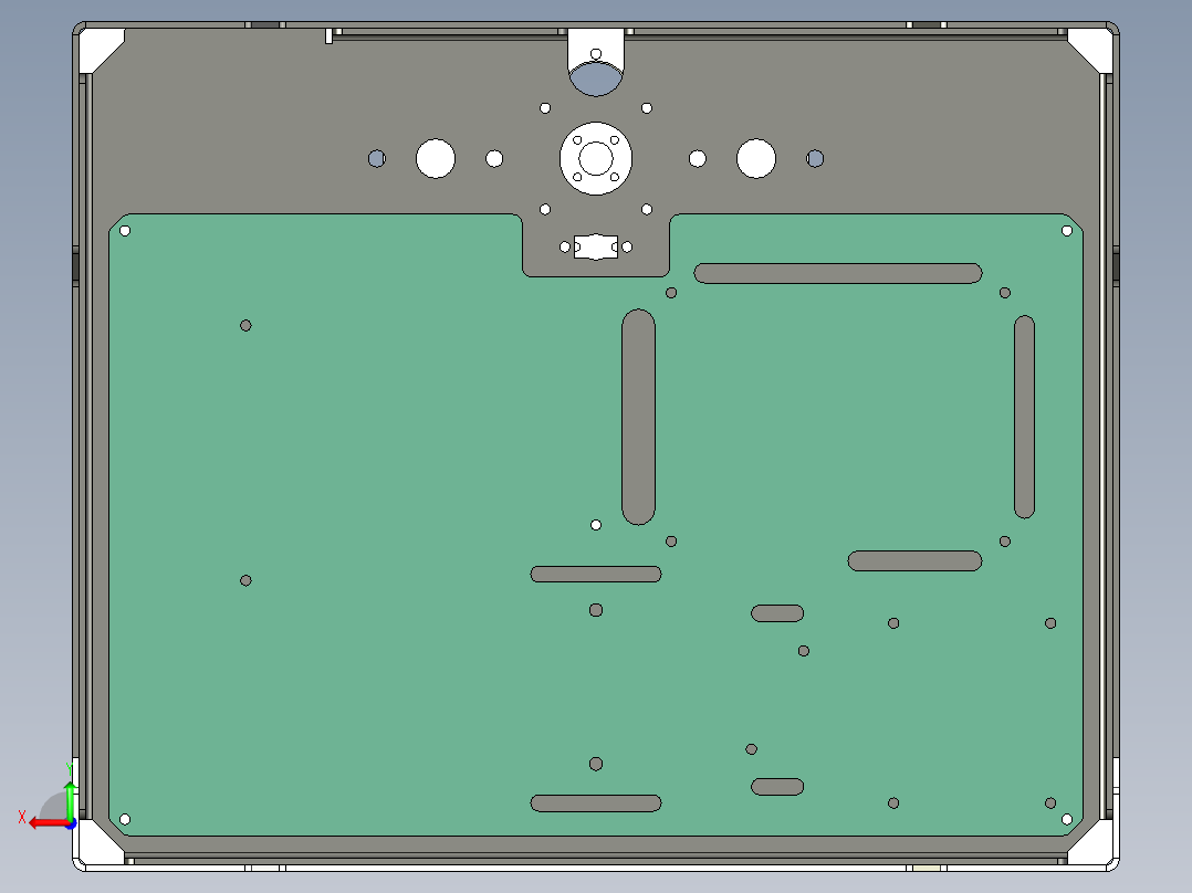 这是 VS3D mini 160 3d打印机后视图