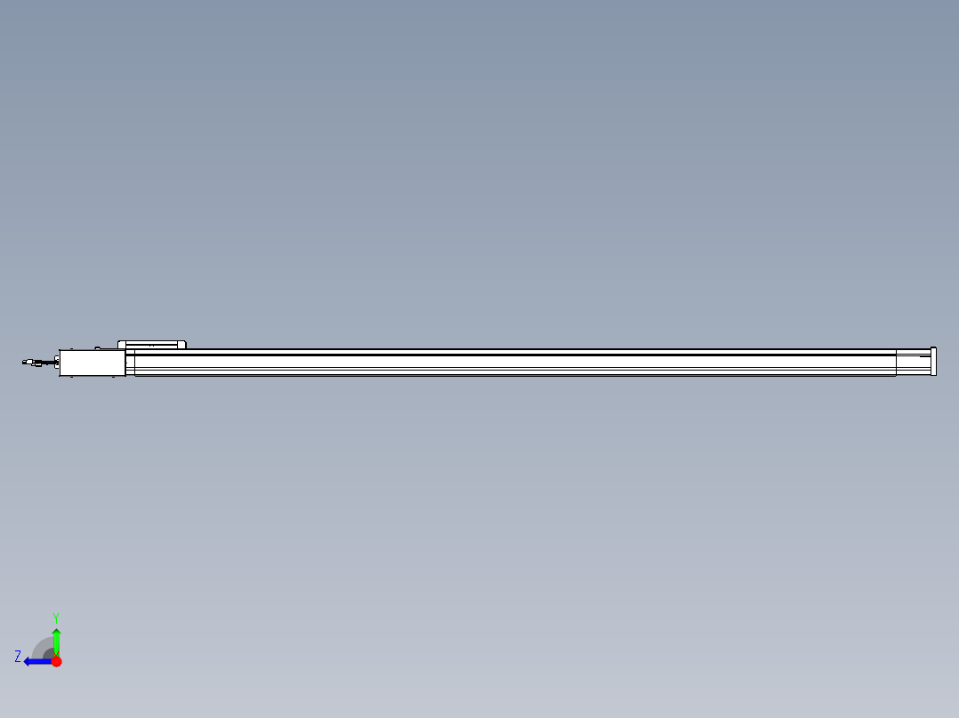 威洛博LB.GB同步带传动--欧规系列LB6A-L65-S1750-BL右视图
