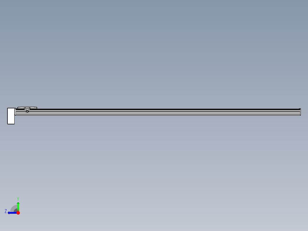 同步带全封闭直线模组TPA-HCB-14D-120-L2400-RP-C-P40-N3右视图
