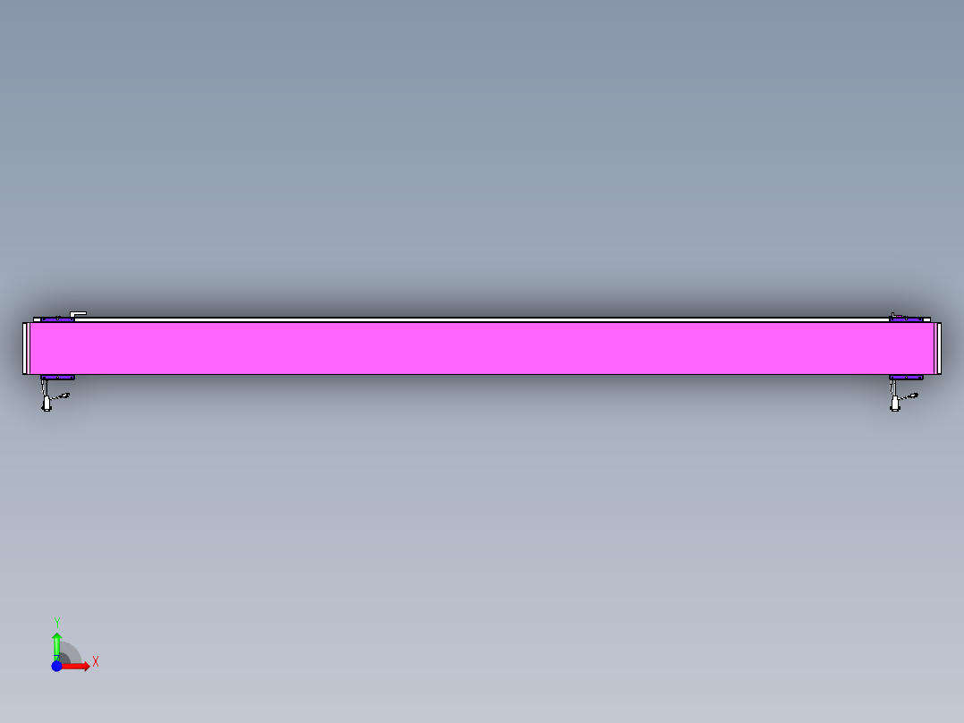 威洛博VL系列直线电机模组-2VL17E1-S2650前视图