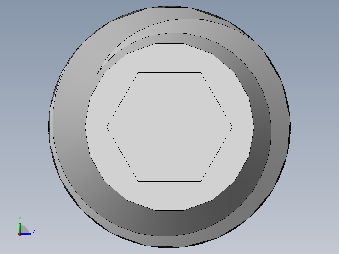 DIN 913-ISO 4026 固定螺钉-M2 L=8.SLDPRT左视图