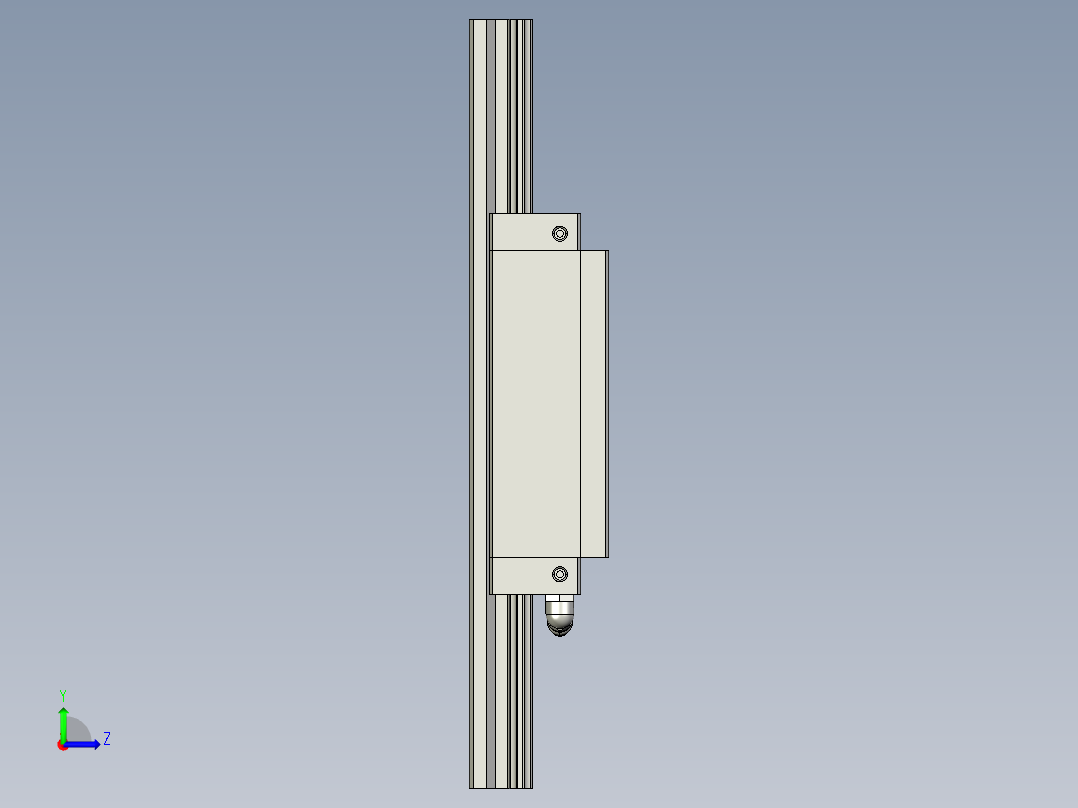 银泰PMI-SME25-LSA.igs左视图