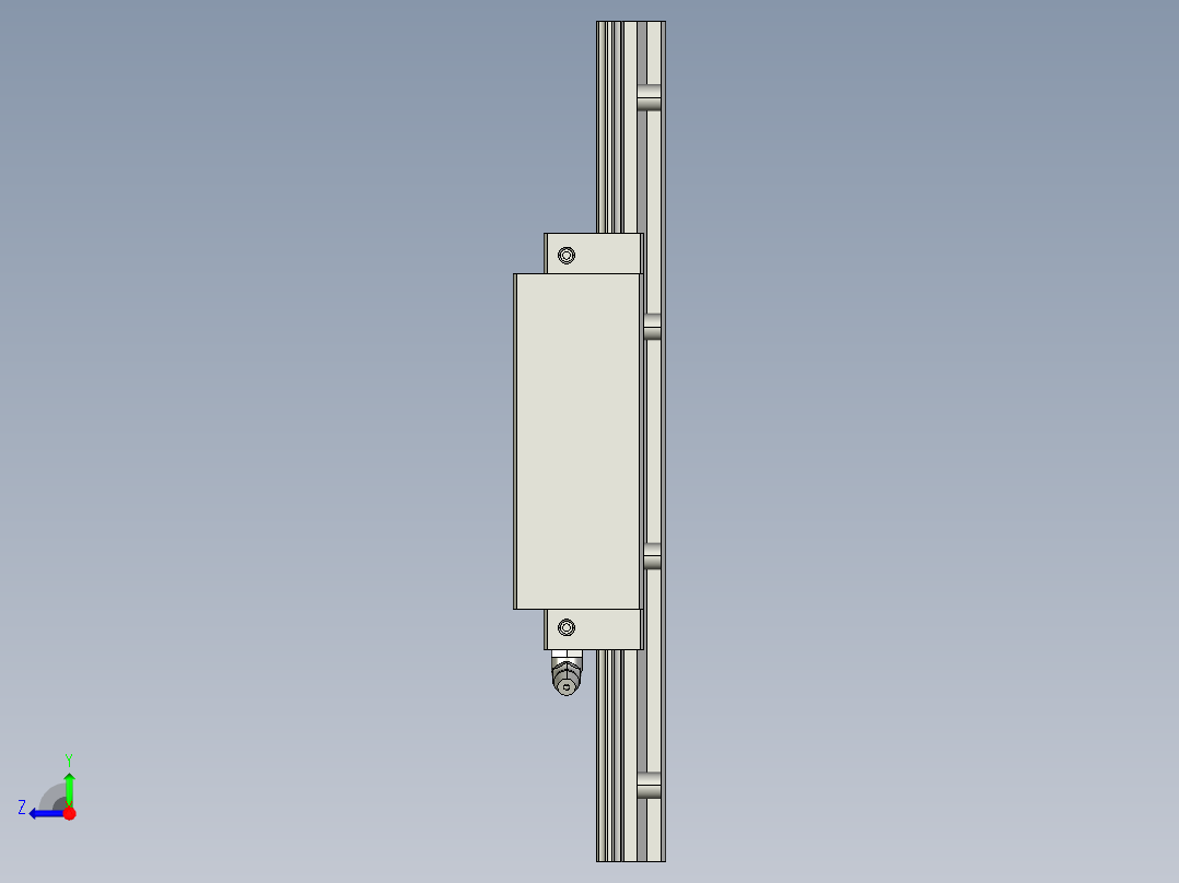 银泰PMI-SME25-LSA.igs右视图