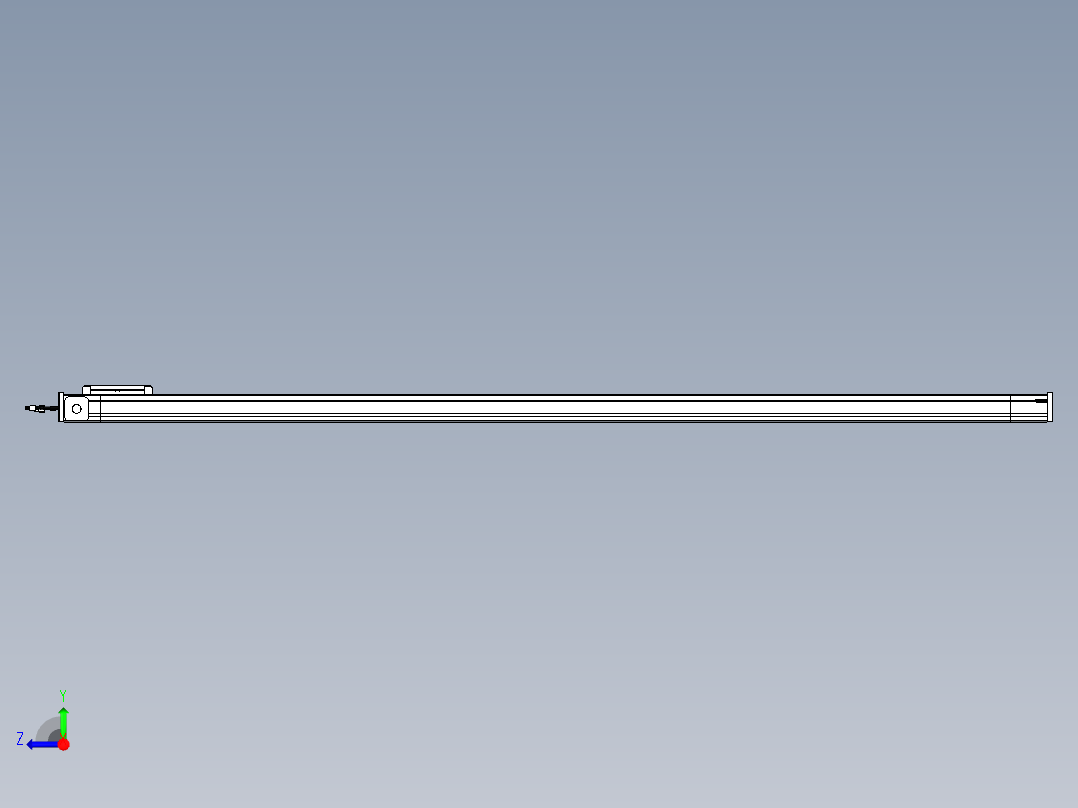 威洛博LB.GB同步带传动--欧规系列LB6A-L130-S2050-BR右视图