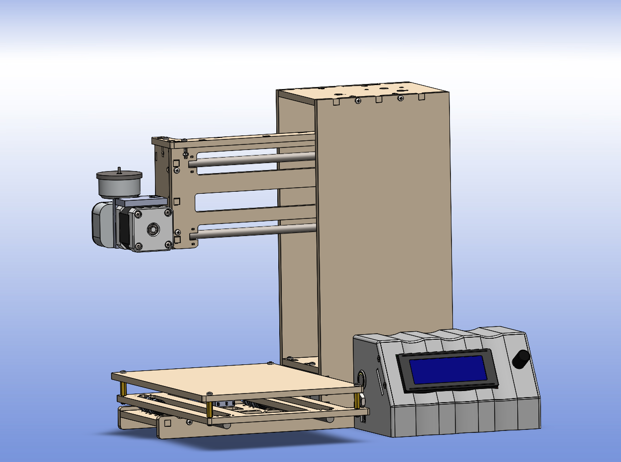 巧克力3d打印机