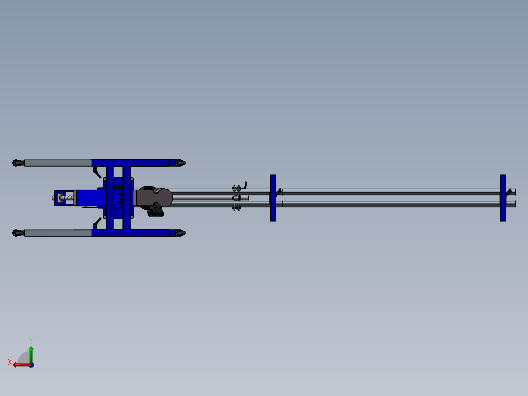 194手动弯管机后视图