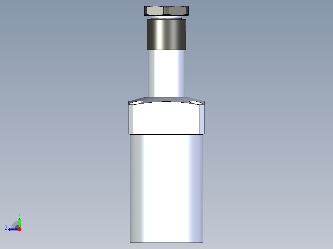 KOSMEKLHA0900-SL-Q40_R01多系列多零件图纸模型右视图