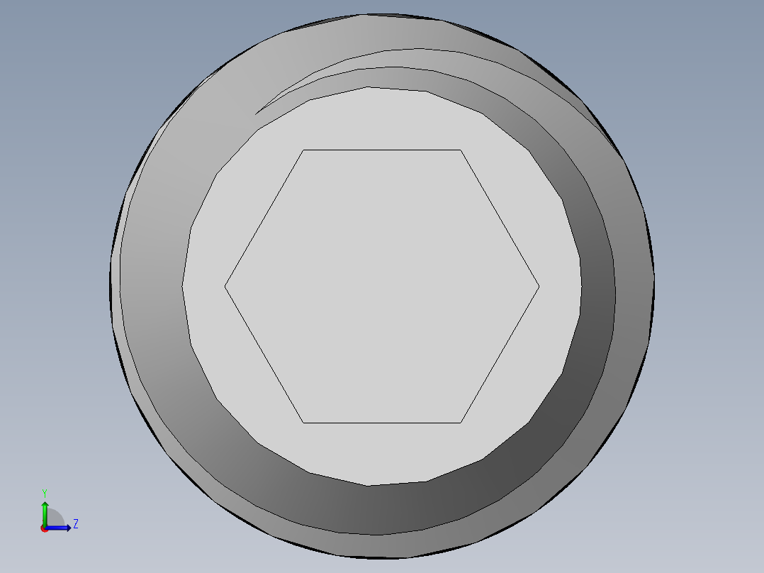 DIN 913-ISO 4026 固定螺钉-M3 L=8.SLDPRT左视图