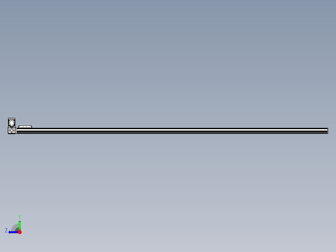 同步带全封闭直线模组TPA-HCB-105D-90-L2750-LU-C-P20-N3右视图