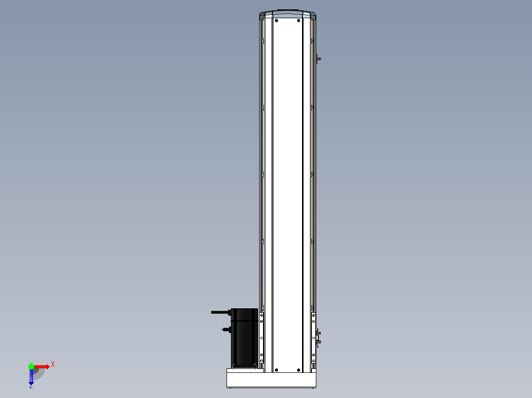 Toyo东佑达直线模组-ETH17-850-BR-M75B俯视图