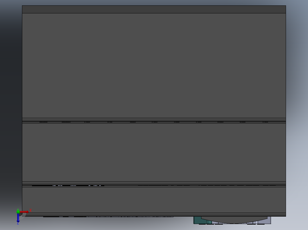 安全继电器俯视图
