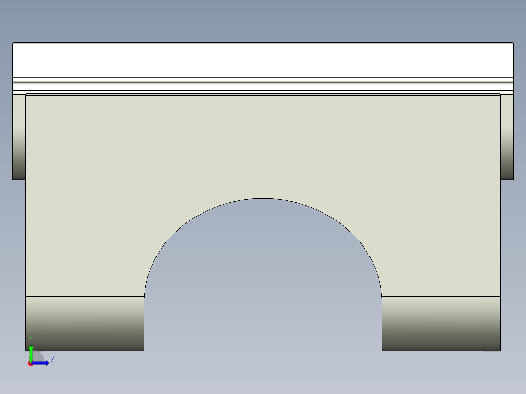 型材-BR 10 SLOT M5 SPRING BLOCK KJN529298左视图