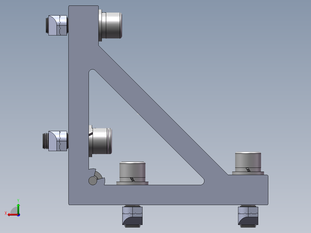 铝型材及其附件3.31.100.40.160.M5.ST左视图