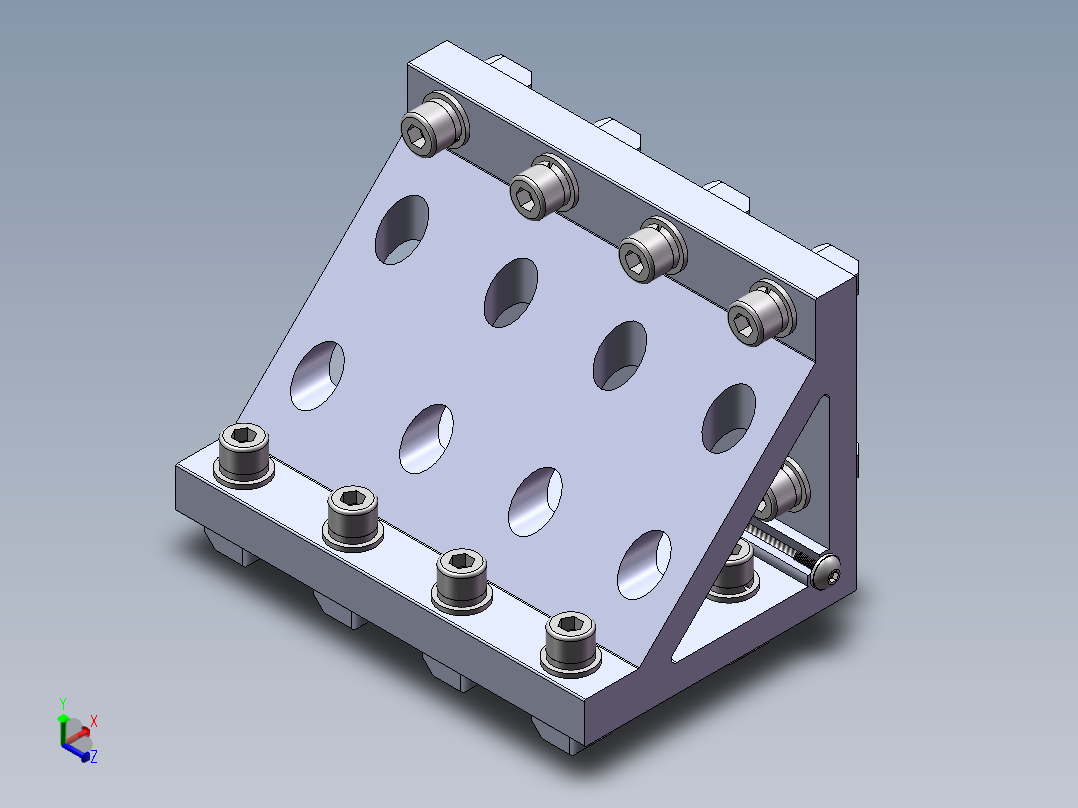 铝型材及其附件3.31.100.40.160.M5.ST正等轴测图