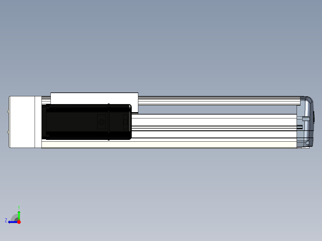 Toyo东佑达直线模组-ETH17-250-BL-M40B右视图
