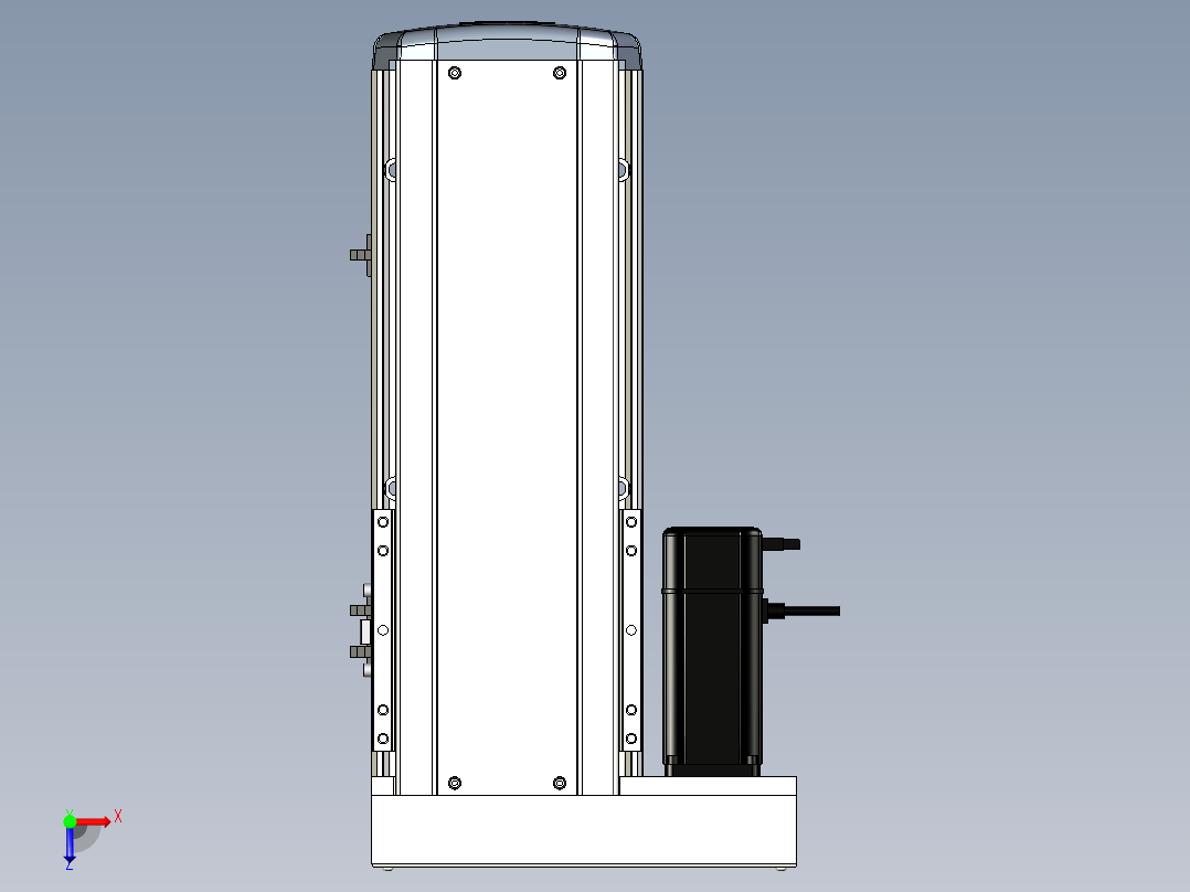 Toyo东佑达直线模组-ETH17-250-BL-M40B俯视图